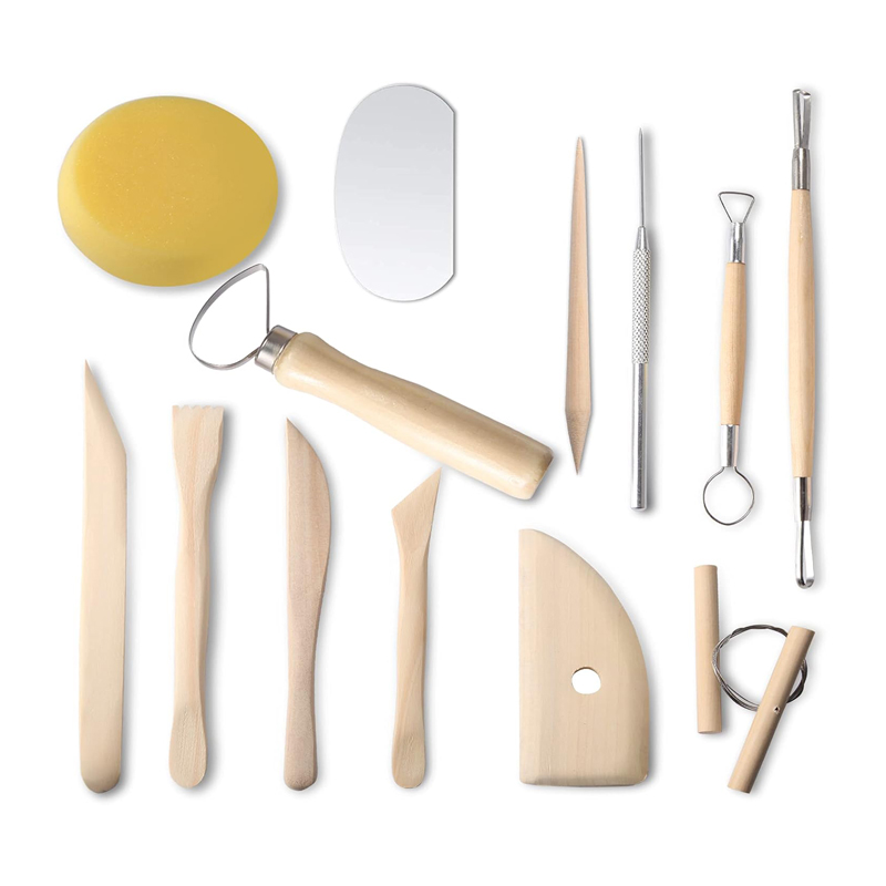 Model Kit Tool - 13 Pcs Pottery Clay Sculpting Modeling