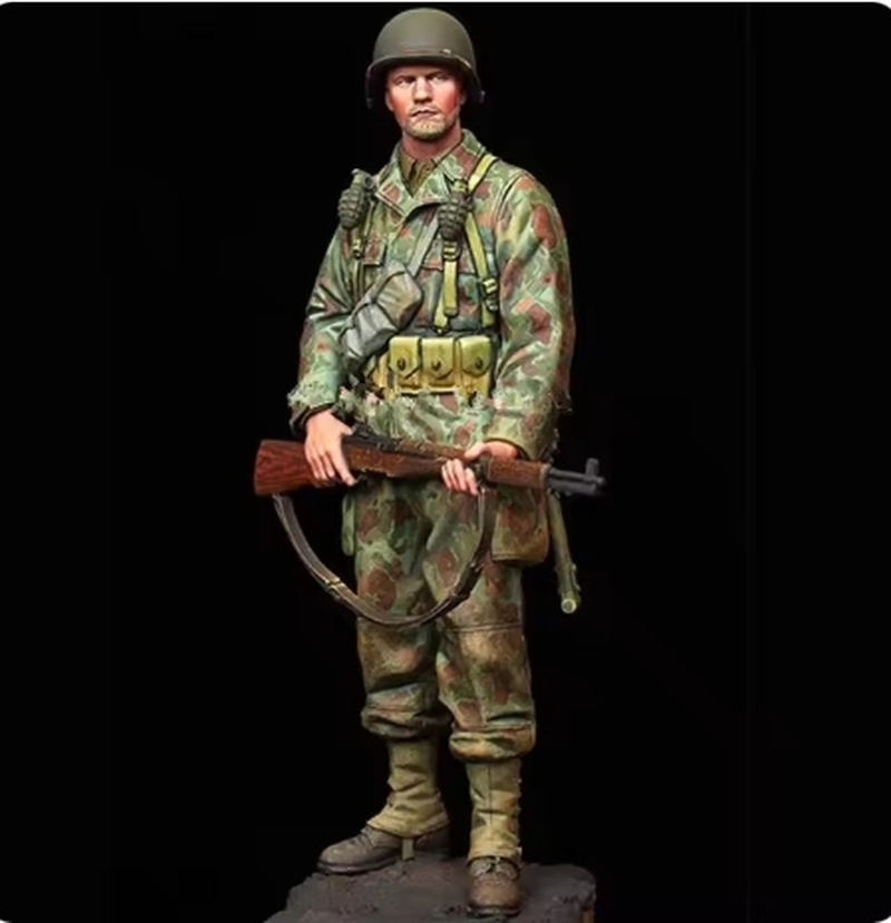 Model Kit Gunpla - 1/16 Resin Character Soldier Model Armored