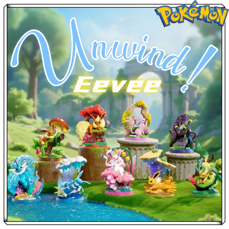 Model Kit Pokemon - Officially Licensed PokéMon Eevee Series G3