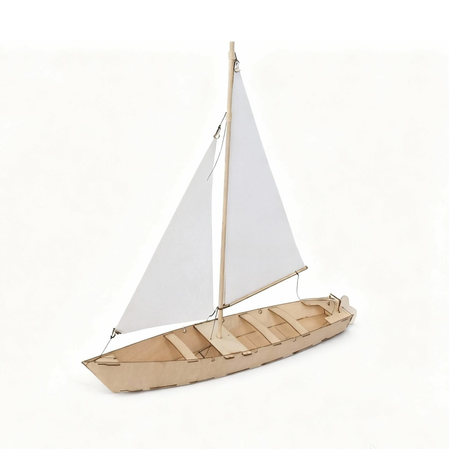 Model Kit Yacht - 33cm Black Dragon Self-Propelled Sailboat Model