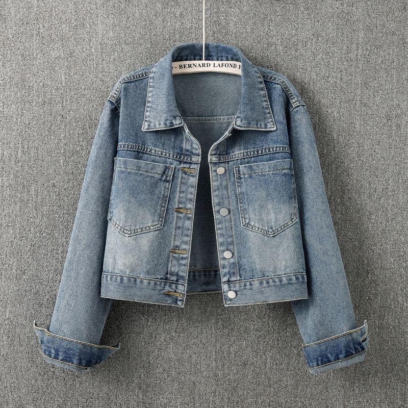 Vintage Denim Jacket Women Spr - đánh giá và giá Model Kit Varnish