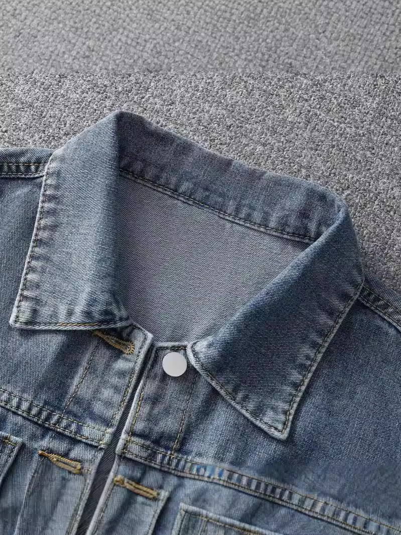 Vintage Denim Jacket Women Spr - đánh giá và giá Model Kit Varnish