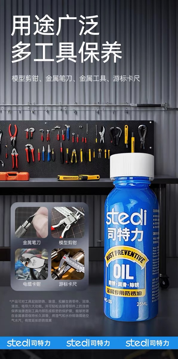 Stedi 25ML Anti-rust lubricant - đánh giá và giá Model Kit Paint Set