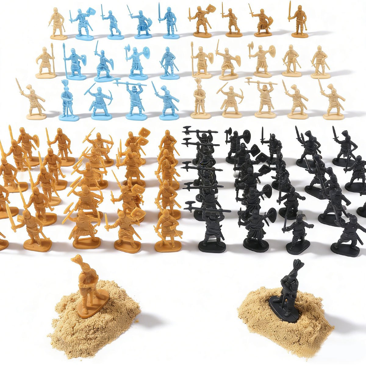 24Pcs Miniature Medieval Soldi - đánh giá và giá Model Kit Gunpla