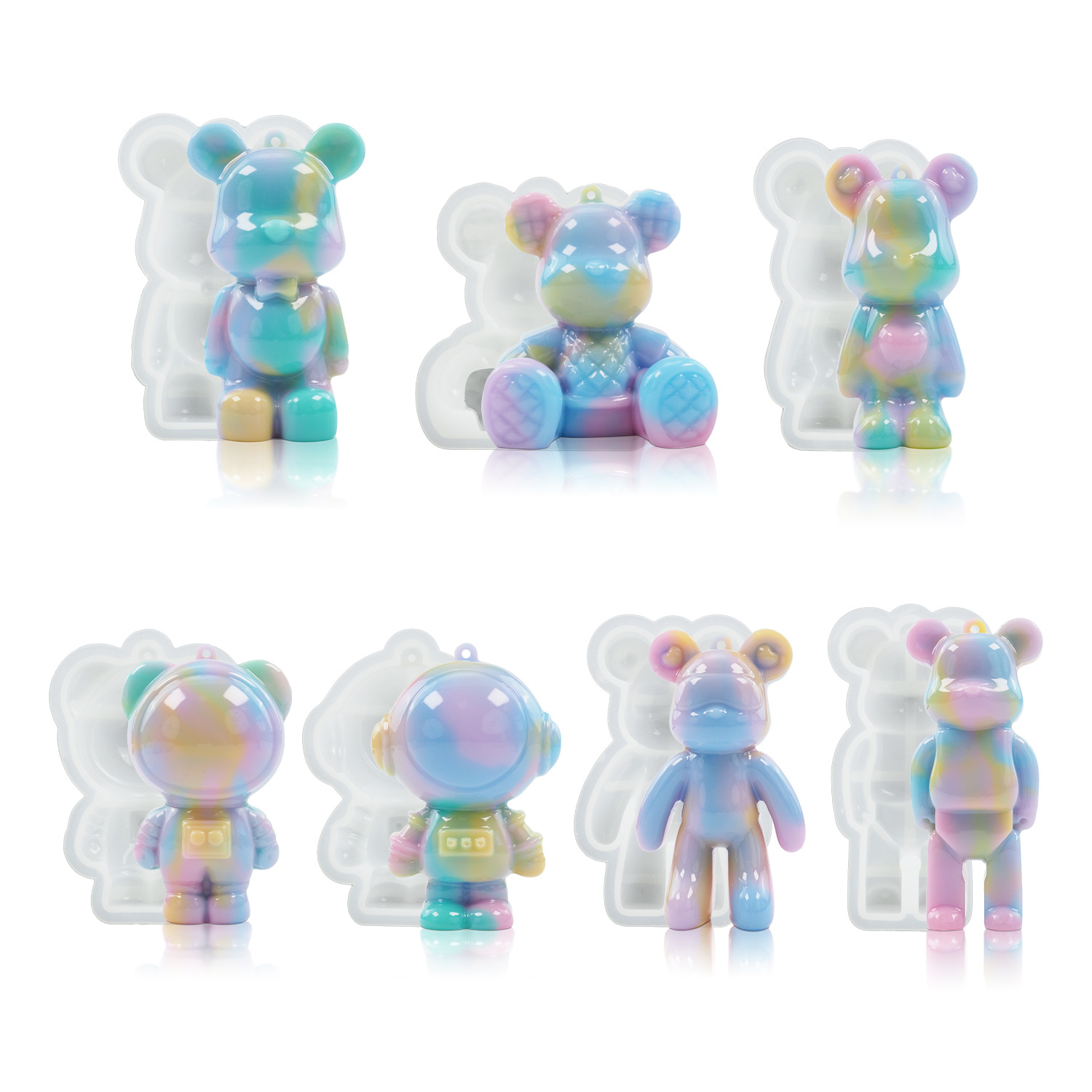 DIY Crystal Epoxy Resin Mold 3 - đánh giá và giá Model Kit Varnish