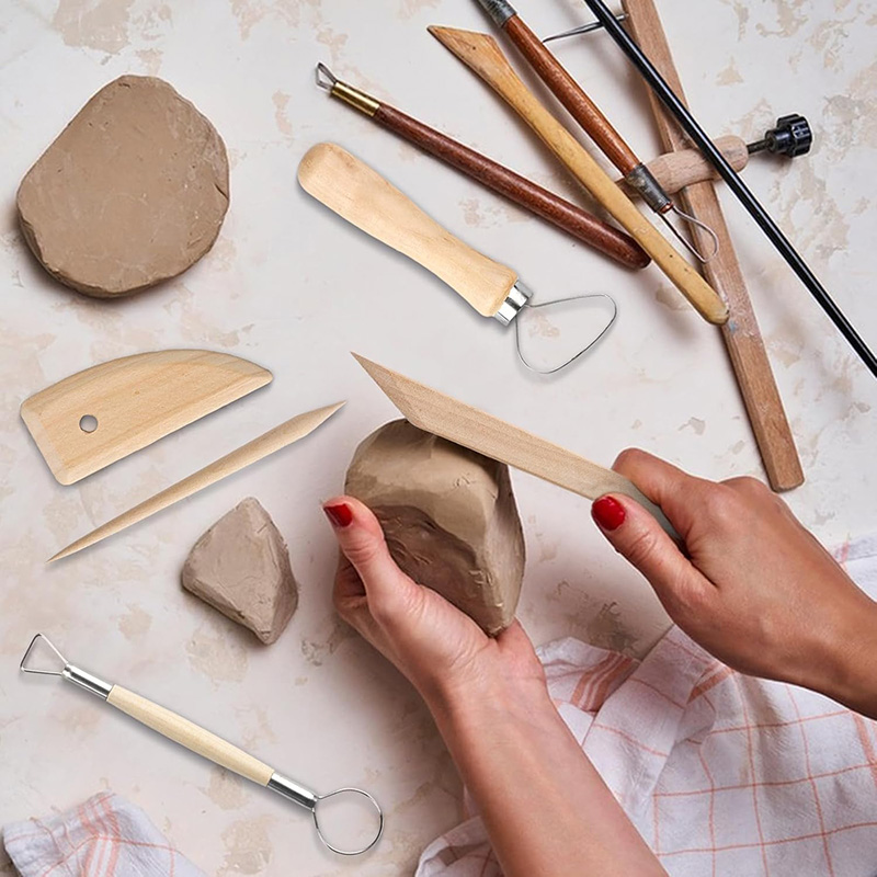 13 Pcs Pottery Clay Sculpting  - đánh giá và giá Model Kit Tool