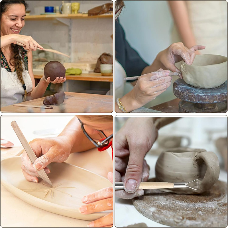 13 Pcs Pottery Clay Sculpting  - đánh giá và giá Model Kit Tool