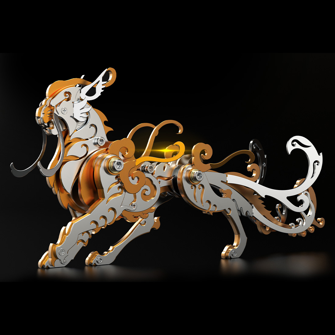 White Hu Tiger God Beast DIY M - đánh giá và giá Model Kit Keroro
