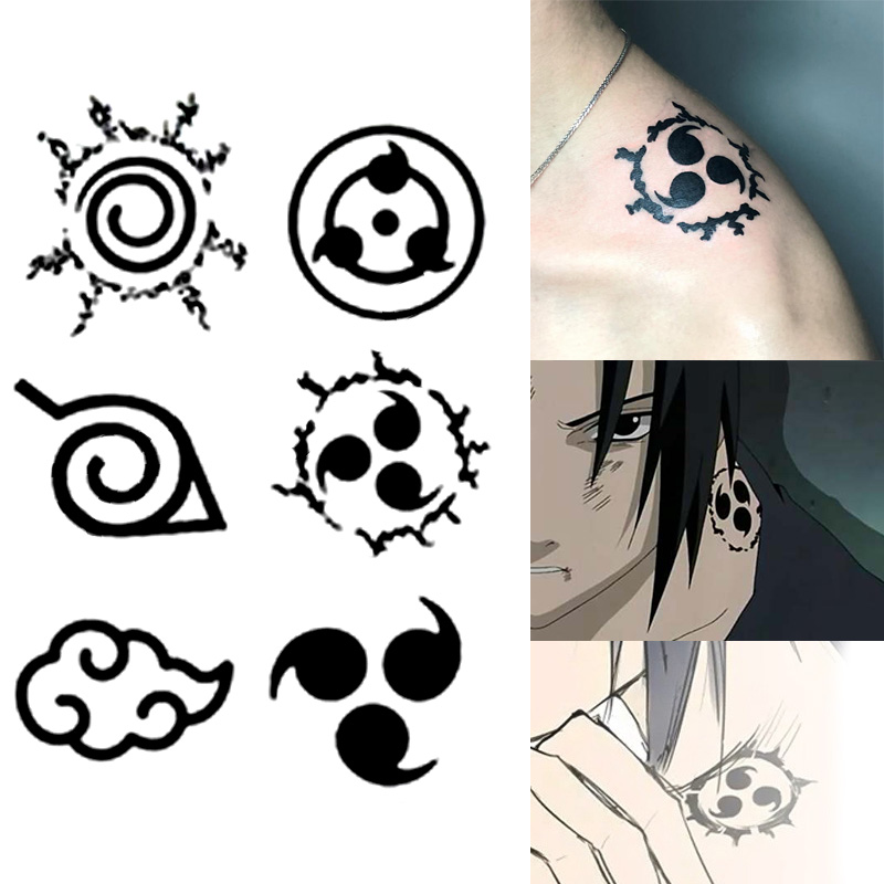 Anime Naruto Tattoo Stickers T - đánh giá và giá Logo Model Kit