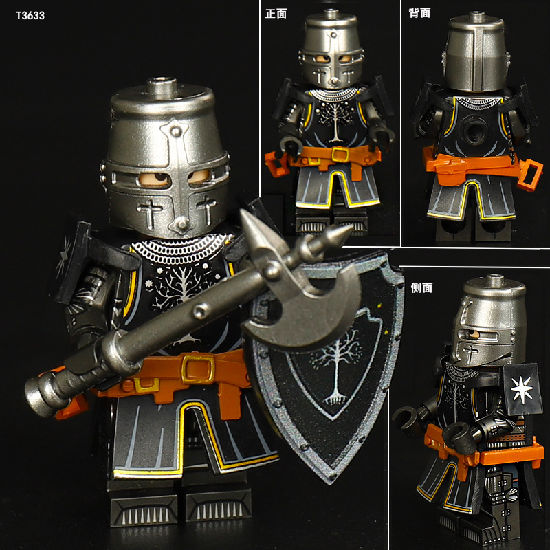 ST3631-3636 Middle Ages Fire D - đánh giá và giá Model Kit Dragon