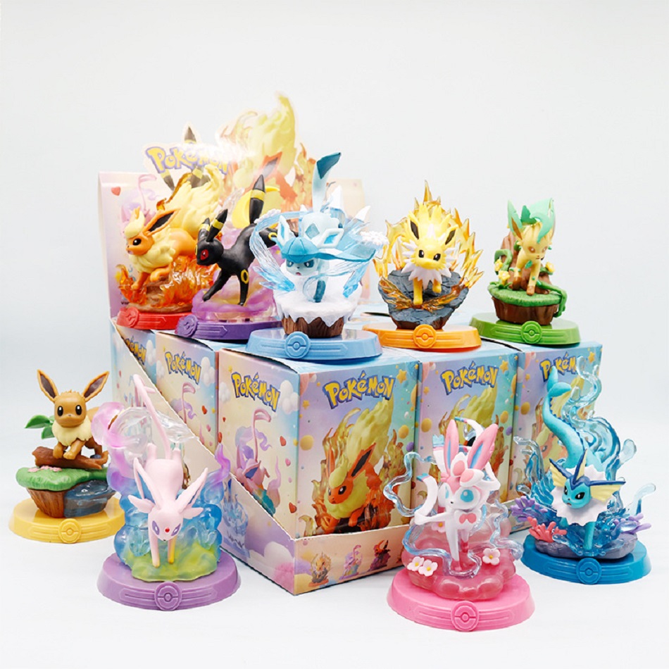 8 style Pok é mon Action Doll  - đánh giá và giá Model Kit Pokemon