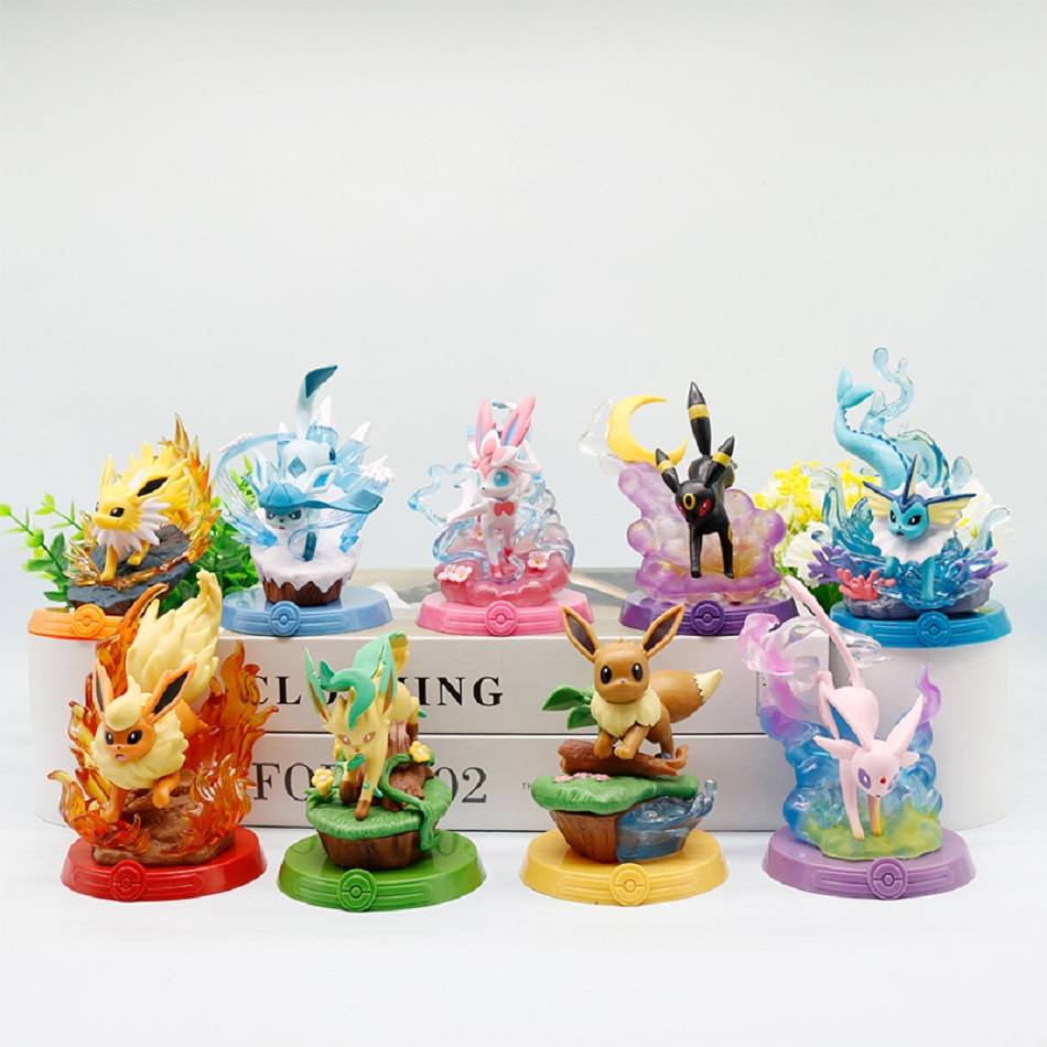 8 style Pok é mon Action Doll  - đánh giá và giá Model Kit Pokemon