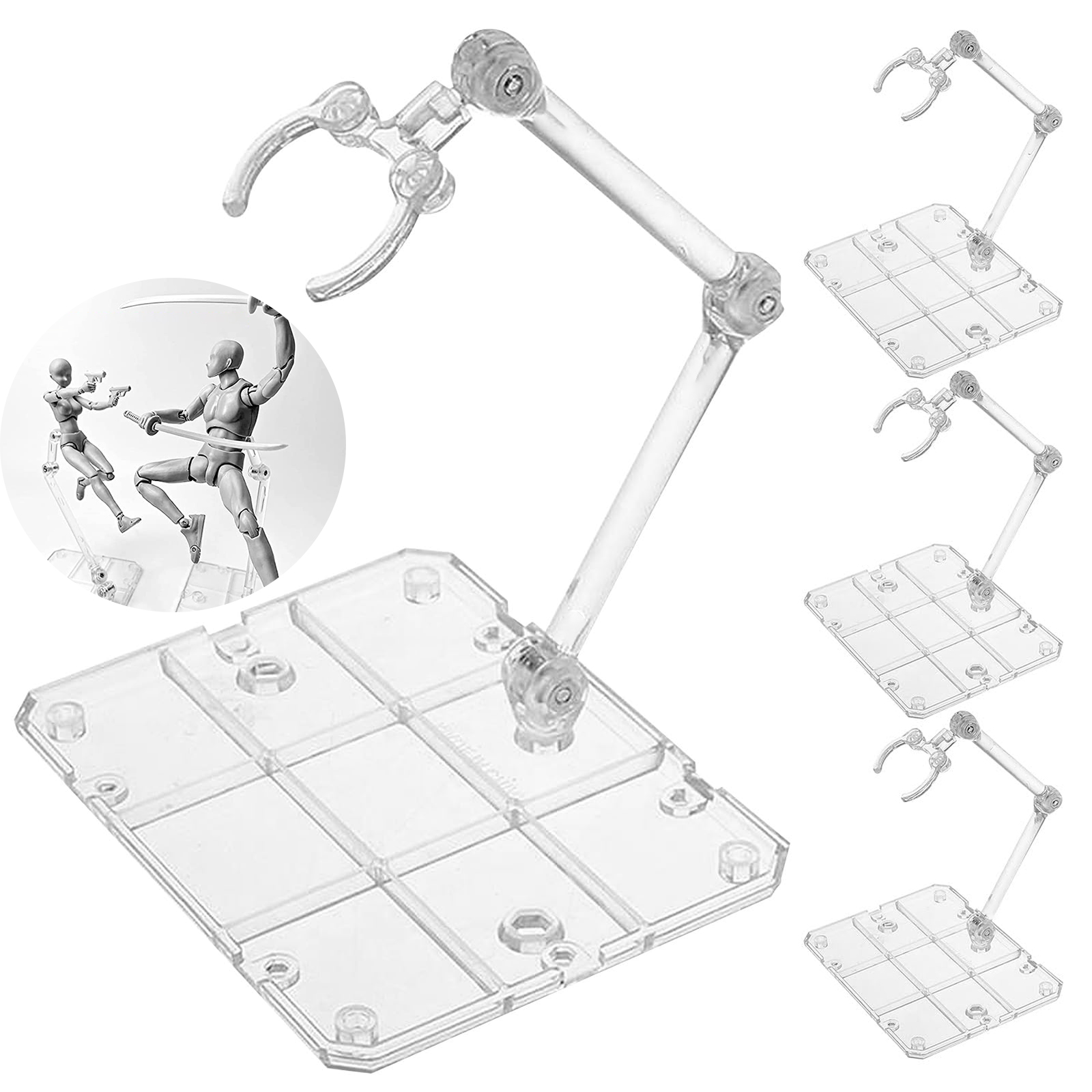 Clear Action Figure Stand,Asse - đánh giá và giá Model Kit Gunpla