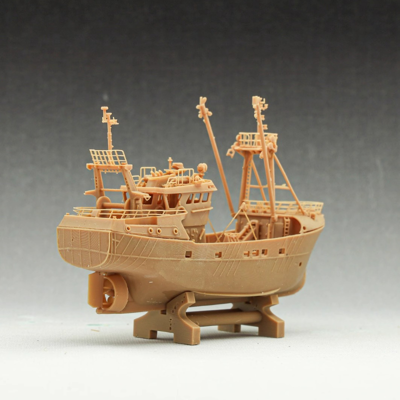 Trawler Model Kit DIY Hand-ass - đánh giá và giá Model Kit Yacht