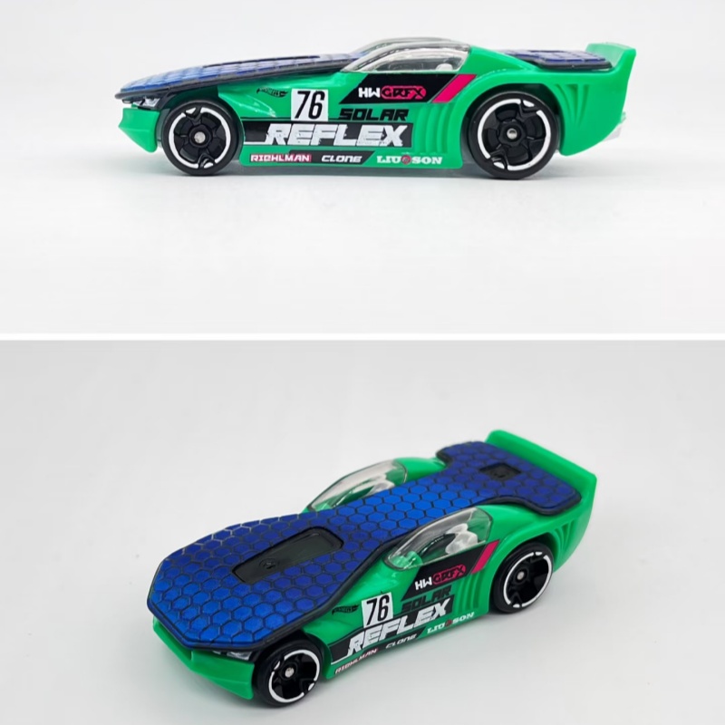 Hot Wheels HRT81 Salt Flat Rac - đánh giá và giá Logo Model Kit