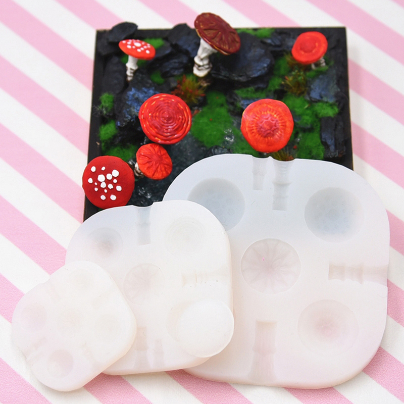 2pcs/set Mini Mushroom Silicon - đánh giá và giá Model Kit Tool