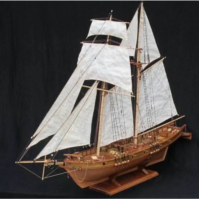 Wooden Assembled Antique Sailb - đánh giá và giá Model Kit Yacht