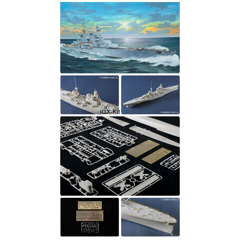 Trumpeter 05381 1:350 Scale It - đánh giá và giá Model Kit Yacht