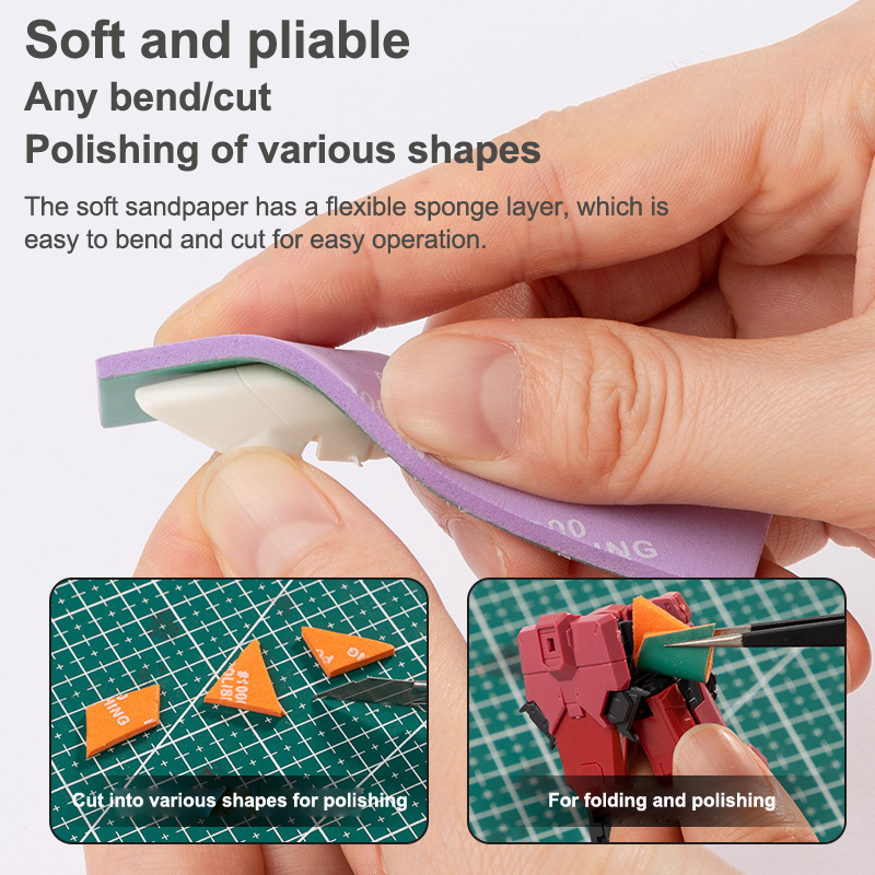 9Pcs/set 400~1200 Semi-rigid S - đánh giá và giá Model Kit Tool